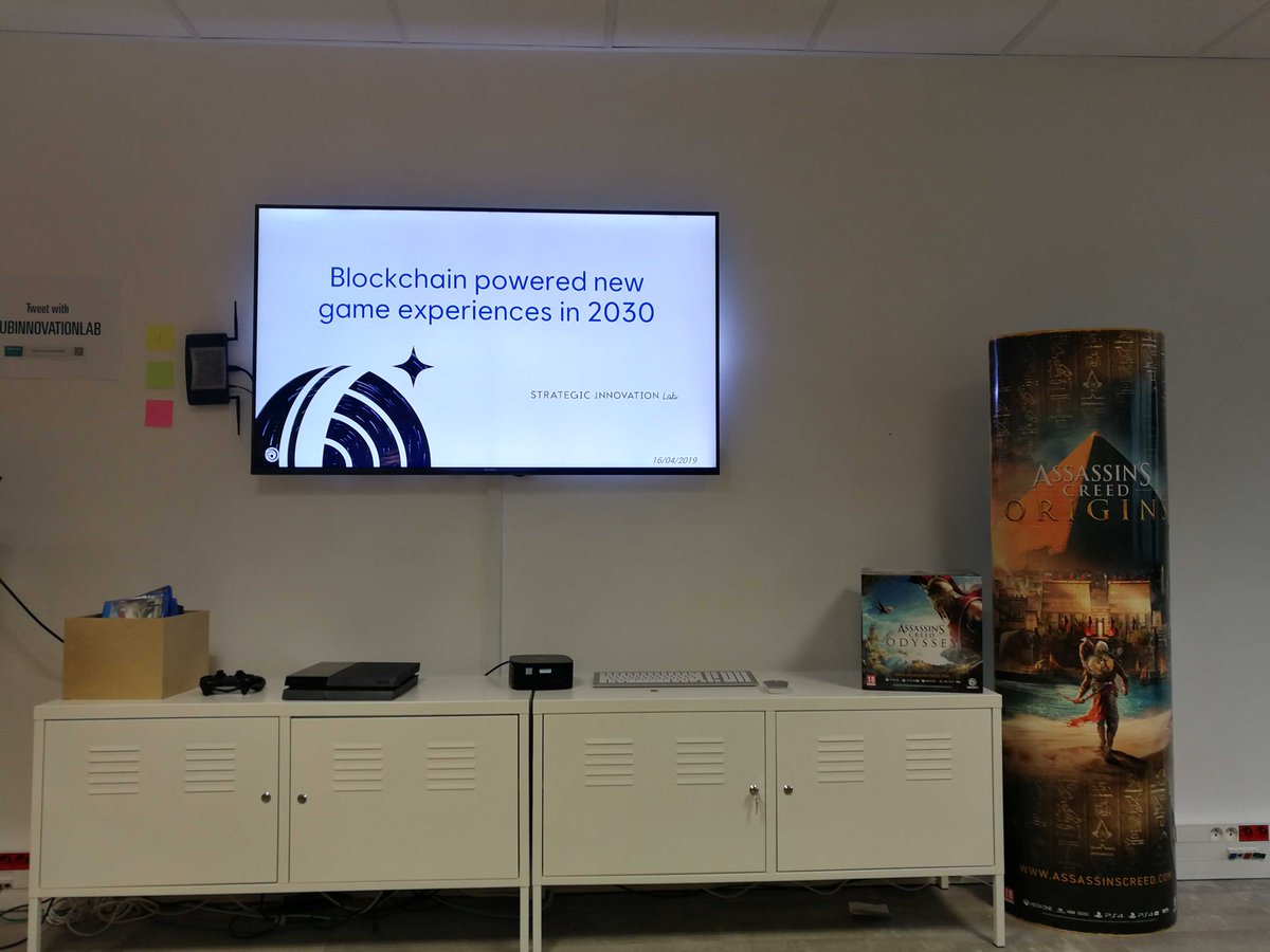 iEx_ec's tweet photo. With @Ubisoft today for a workshop on the use of blockchain technology in the entertainment industry.
iExec will work with other teams from the gaming and blockchain industries, exploring different scenarios before presenting them.
#StationF #UbinnovationLab @joinstationf https://t.co/jataXfpB70