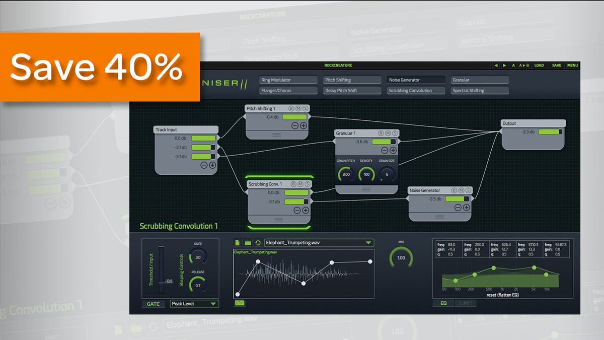 Avid's tweet photo. From monsters to robots 😱 Get 40% OFF @KrotosAudio Dehumaniser 2 — the vocal effects tool used in Avengers: Age of Ultron
⠀
SAVE 40% ▶️ https://t.co/VdkrnpHjxn
⠀
#audiopost #monsters #plugin #protools #specialoffer #dehumaniser #soundfx #robots https://t.co/QI2cw39he1