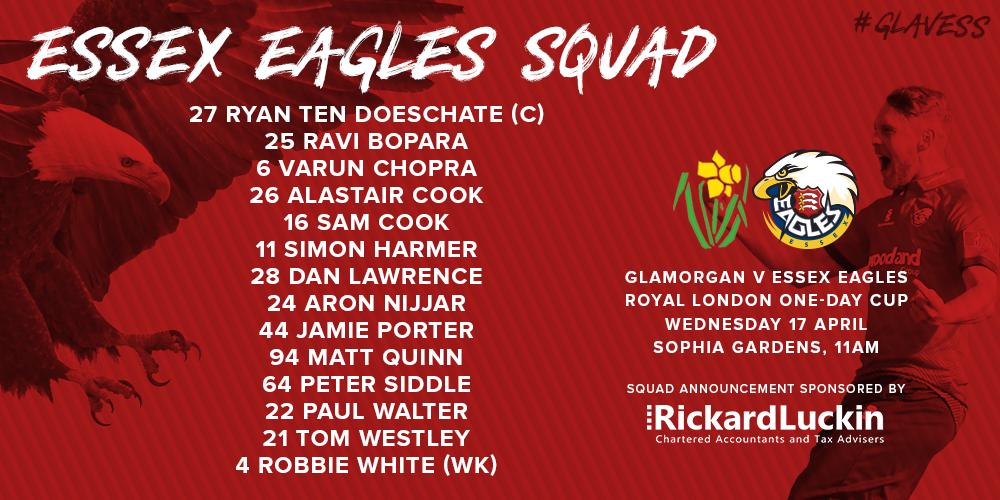 dream11_grand's tweet photo. #Dream11 #EnglishOneDayCup #OneDayCup #GLAvESSππ #GLAvsESS #ESSvGLA π₯π₯#ESSvsGLA @EssexCricket squad released for 1st #ODI against @GlamCricket πππ₯π₯ https://t.co/iqSI7C74UZ