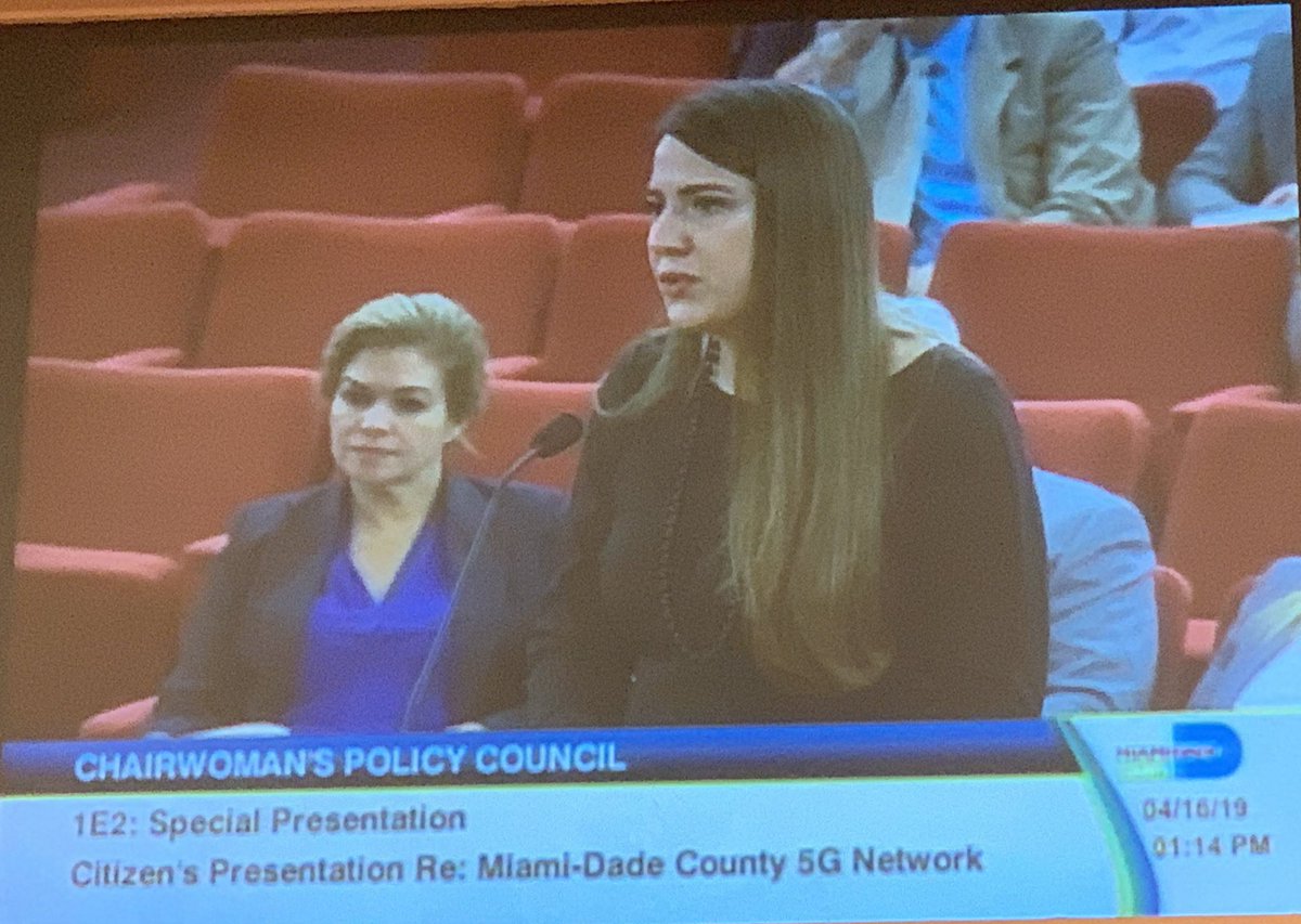aibarra's tweet photo. Happening now: @JessStandsOut @5Gflorida @CrownCastle presents to @MiamiDadeBCC Chair’s Policy Council about #nextgen #5G wireless infrastructure to accelerate innovation economy in @MiamiDadeCounty. Thank you @audreyedmonson @barbarajordan1 @CommBovo @DennisCMoss @JavierSoutoD10 https://t.co/XTy8nLMZrf
