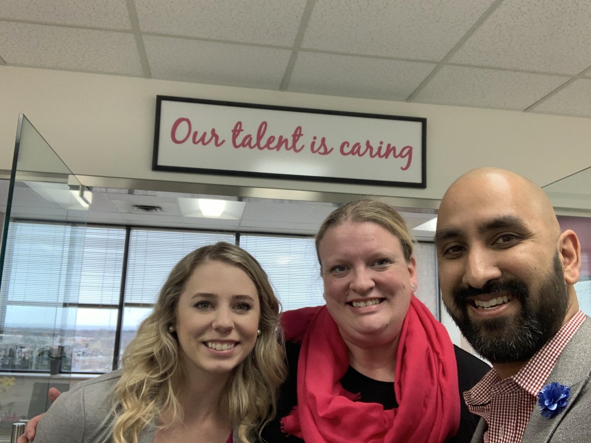 What a special surprise! Thanks to Aleem from <a href="/AlayaCare/">AlayaCare</a> for stopping by today to ensure our transition is going smoothly!