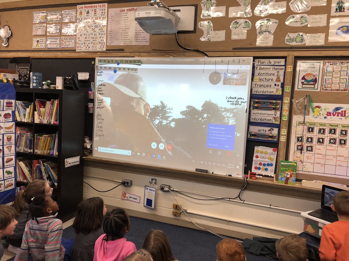 MmeDeSmedt's tweet photo. A great Skype visit to Point Lobos and the kelp forest!  @SkypeClassroom @GEDSB21C @MlleLapierre @WalshPublic @mmehilgartner https://t.co/TIDsncwHvK