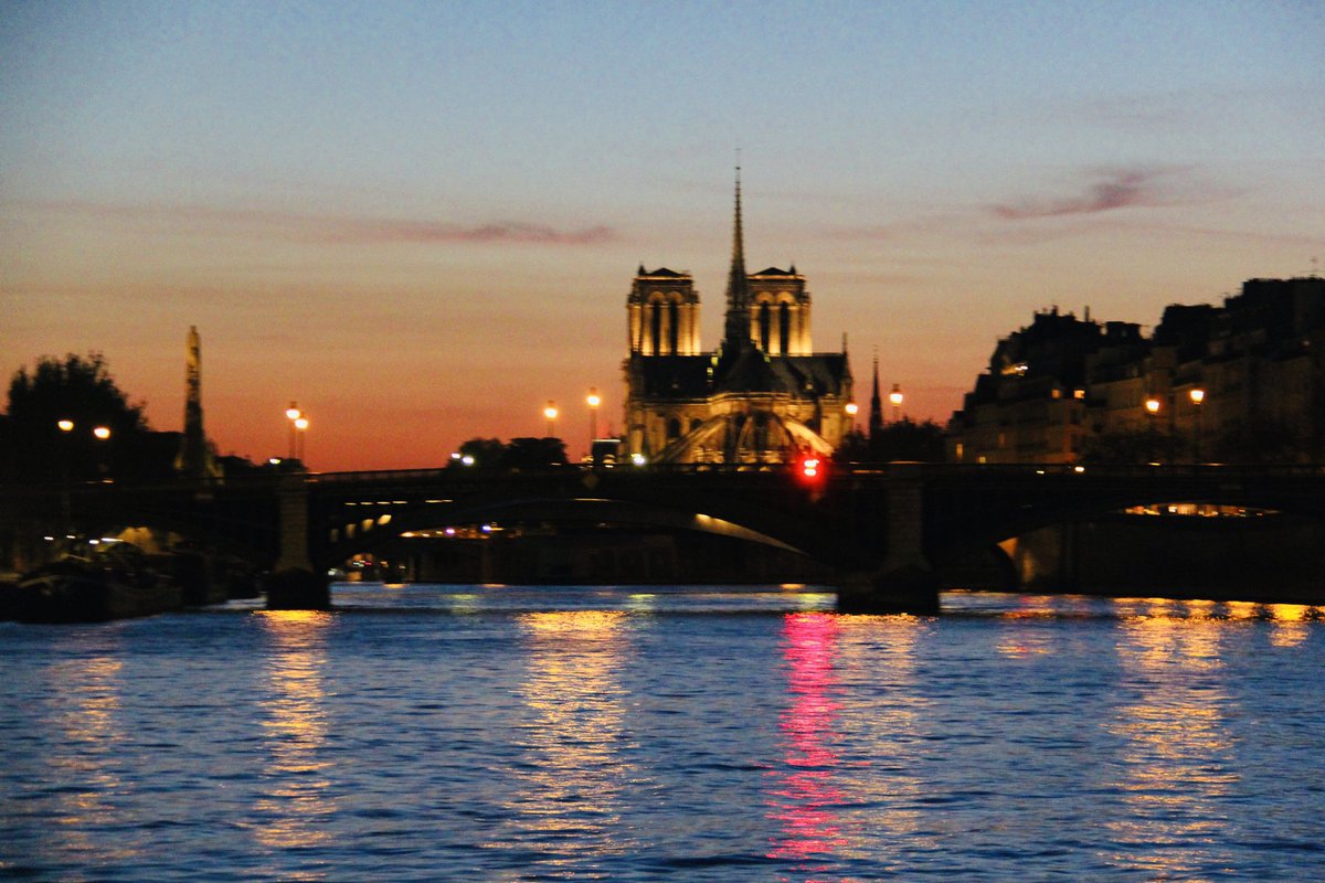 cybercanvasart's tweet image. #NotreDame 2 years ago from a Seine Cruise. #Paris I’m so sad :(