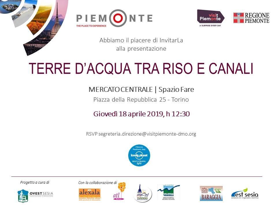 Vi aspettiamo giovedì 18 aprile nel nuovissimo "Spazio Fare" del Mercato Centrale Torino per scoprire la prima edizione di “Terre d’Acqua fra Riso e Canali”, un weekend di iniziative dal 10 al 12 maggio all'insegna delle storiche Terre d’Acqua.
#Baraggia #piemonte #visitpiemonte