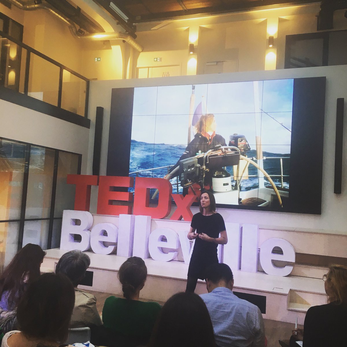 [Liberté et responsabilité] 🌊☀️the main “ingredients” of life of Sandra de Baillencourt #TedXBelleville #OnTheEdge