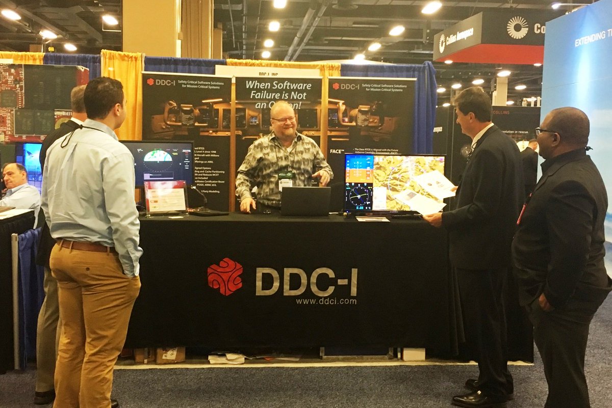 AAAA #19SUMMIT <a href="/Army_Aviation/">Army Aviation</a> - Stop by booth 936 for a demo of DDC-I's Multicore Integrated DO-178 Display System.