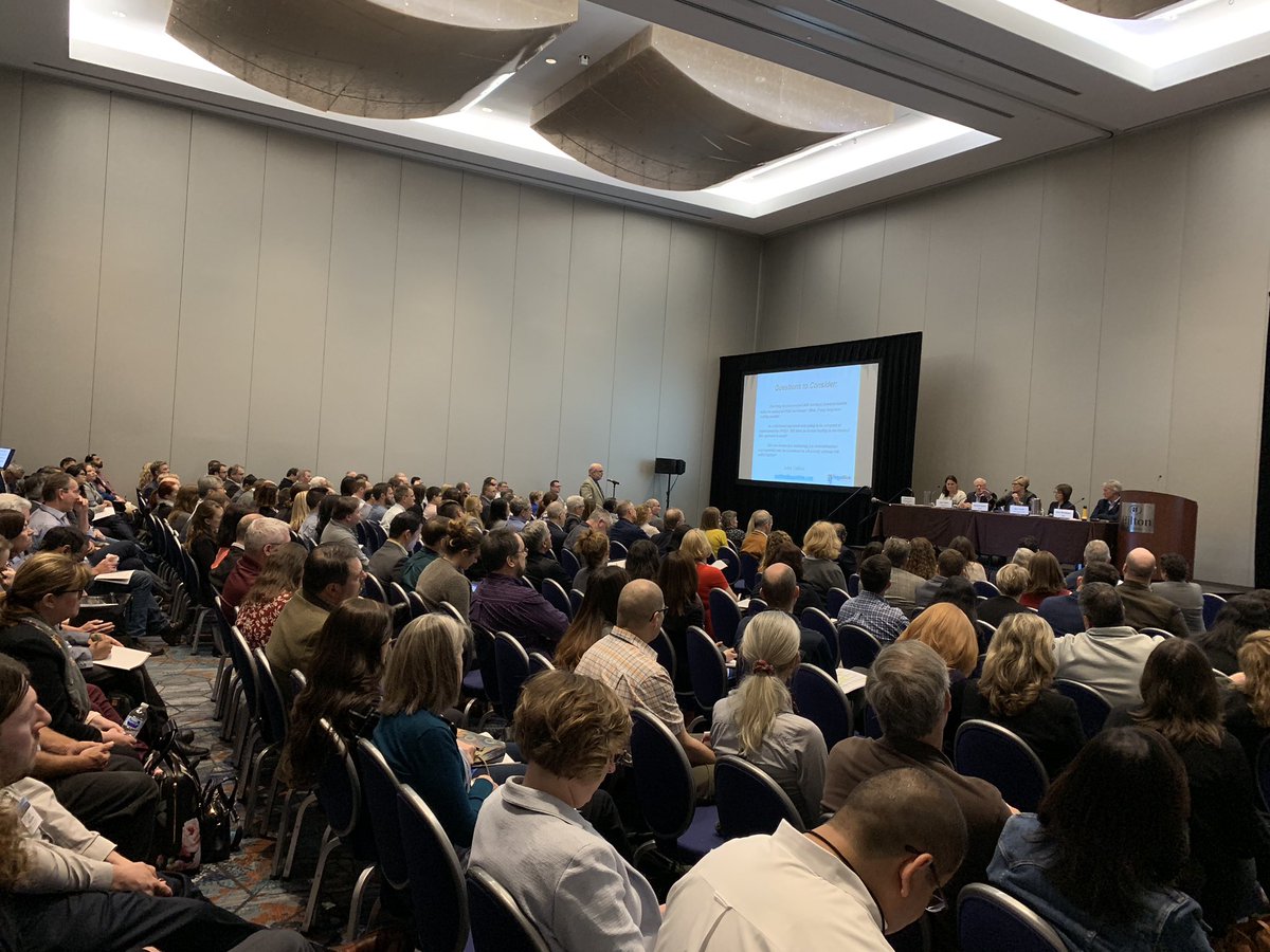 Packed room today discussing #PFAS at the <a href="/Battelle/">Battelle</a> International Symposium on Bioremediation and Sustainable Environmental Technologies