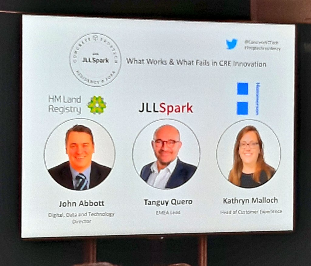 ollyfreedman's tweet photo. Here at @ConcreteVCtech's 'What Works & What Fails in #CRE Innovation' should be interesting #PropTech #Proptechresidency https://t.co/0Y8tfbBBbT