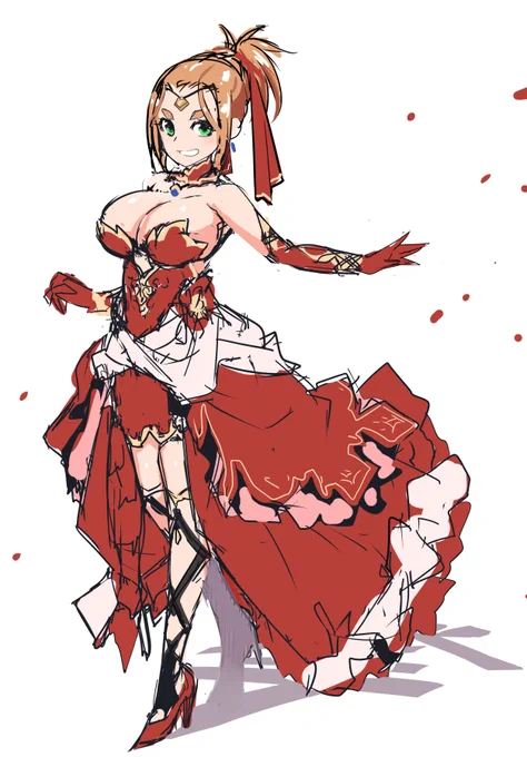 ドレスとかわかりゃん…わかりゃん… 