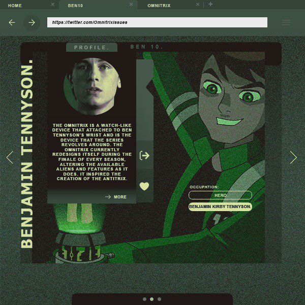 OmnitrixIssues's tweet image. BEN TENNYSON 

»Nᴏᴛ ɴᴇᴡ ᴀᴛ RP
 »Sʜɪᴘꜱ ᴡ/ᴄʜᴇᴍ
  »Eꜱᴘ
   
        ¿RT﹖