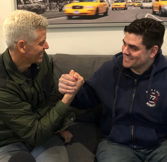 GoPlantstrong's tweet photo. Meet Joe - on episode one of the Plant-Strong Podcast with @RipEsselstyn https://t.co/xIp5MaNKM3 #firefighters #planstrong #meetjoe #plantstrongpodcast https://t.co/Mmbbhl1vqI