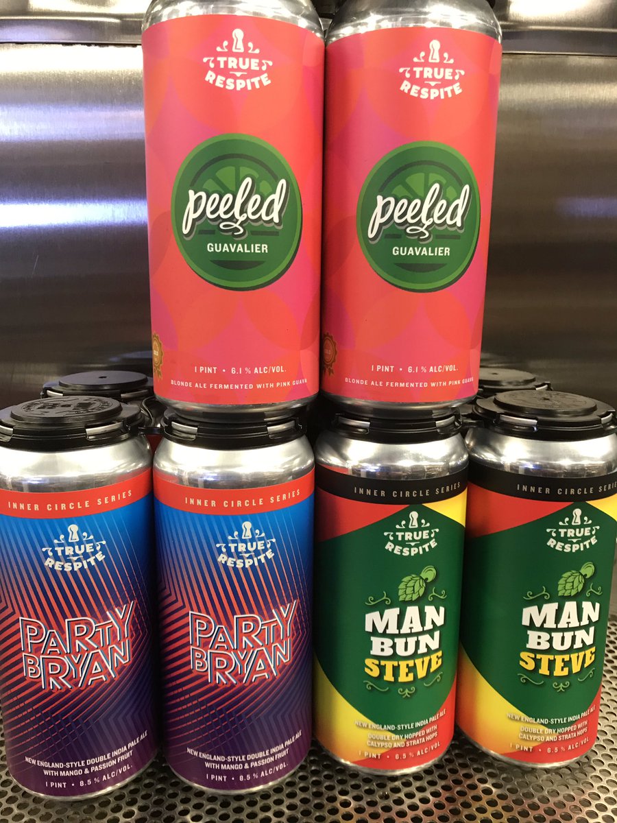 Just arrived from the fine folks <a href="/TrueRespite/">True Respite Brewing</a> AND it’s Ladies Craft Beer Night! 15% off all craft beer!