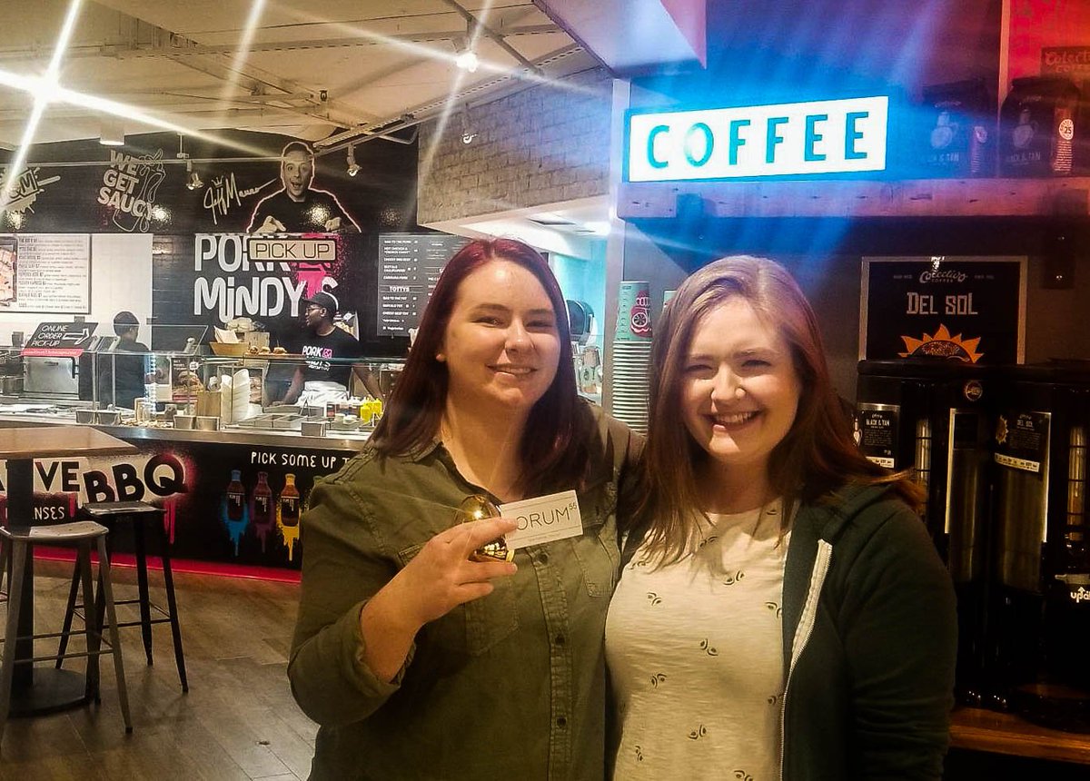 Shout out to Kat &amp; Jenna of <a href="/Datassential/">Datassential</a>, the first winners of this week's egg hunt! Join us tomorrow to search our space for the lucky prizes.