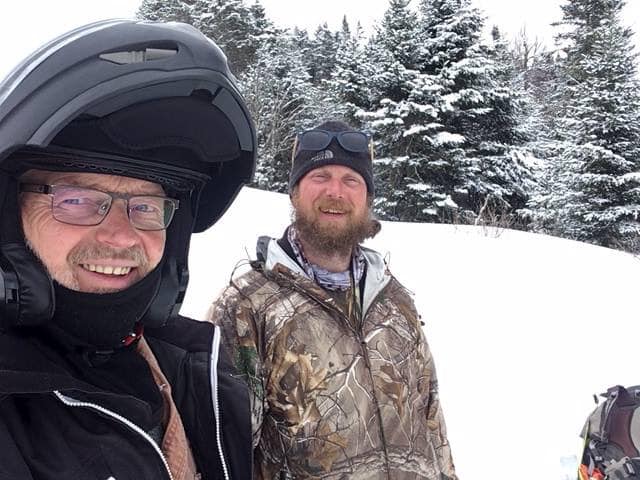 GreatWalkAbout's tweet photo. Day 40: As Jeff hikes to raise $10000 for @DiabetesCanada, A new friend โPaul Creamerโ Jeff met along the way just outside of Alma NB. and arrived in your village this afternoon!
#WalkAbouttoWalkWithout #Diabetes #DiabetesAwareness #FundyNationalPark #Diabetes Canada https://t.co/EbpuVvUWN1
