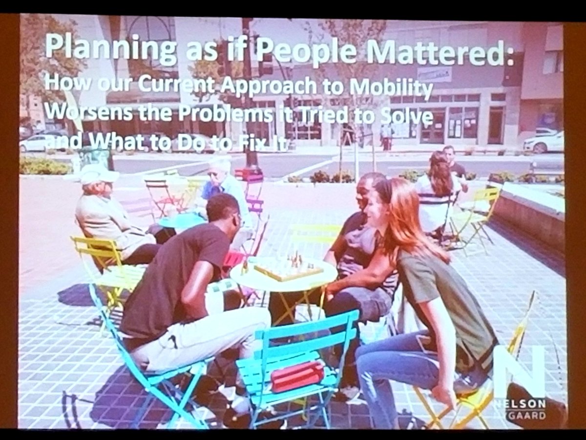 arae08's tweet photo. #Planners, are you asking the right question? #Pause, #reframe the conversion: Land development (density) decisions more powerful than transportation (capacity improvements) when #goal is #people accessibility. 
#Rethinking #Regional #Mobility
@TedKnowlton @jeffreytumlin #NPC19 https://t.co/qSfIS3fyqs