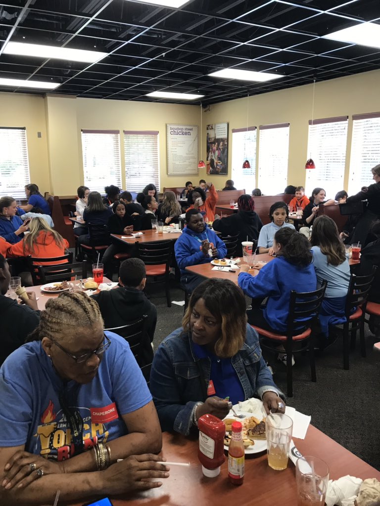 Thank you Golden Corral for feeding 200 6th graders today!