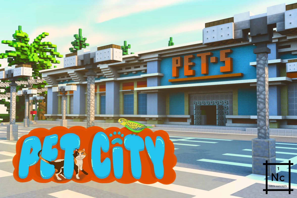 NitricConcepts's tweet photo. Pet City is available today on the #MInecraft Marketplace! https://t.co/ZIfKMuxyQC
