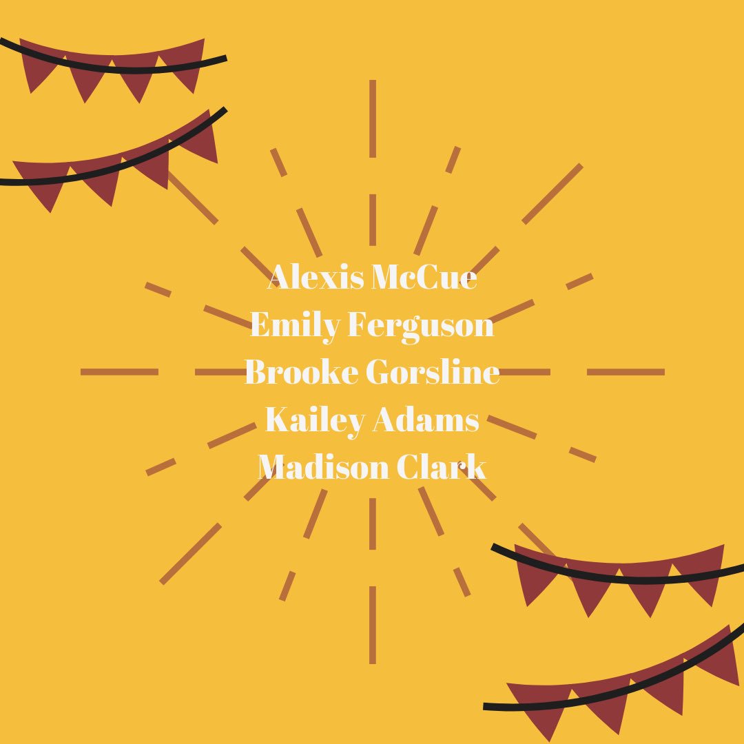 CMU_Pompon's tweet photo. ANNOUNCING OUR FALL 2019-2020 POM PON TEAM!❤️💛 we are so excited to welcome our new comers with open, loving arms🤗 FIRE UP🔥🔥🔥 https://t.co/GThI758BLI