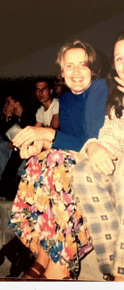 Indre_Lele's tweet photo. @Andrew_Ludejo @Mslinguistic @TheSussexSquare And here is a rare possibility to see me in brown hair:) photo taken in the mid of 90s #MeInThe90s #WannabeWithTWB #TUpdate19 #Tallinn https://t.co/WNbHOYoC8B