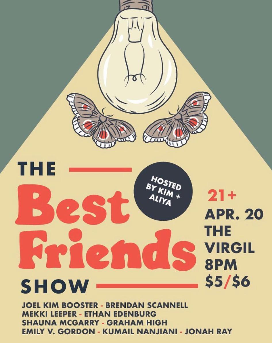 #OnTheHorizon #PickoftheDay
#BestFriendsShow @thevirgil 4/20
thecomedybureau.com/post/184230395…