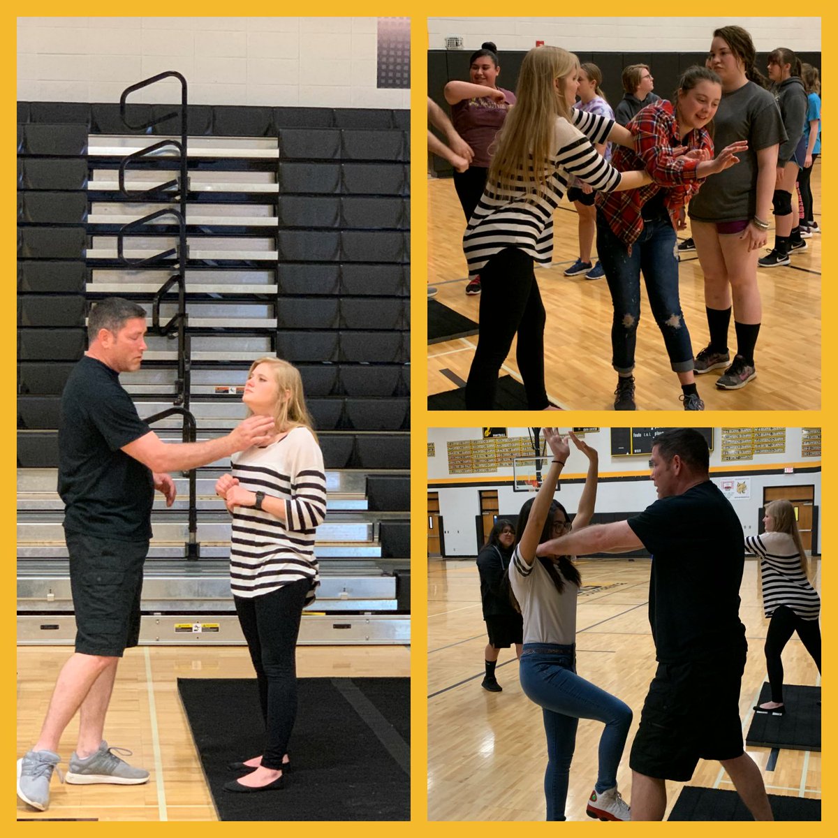 Cassvilleschools Coach Flehmer S Girls Physical Education Students Have Been Hard At Work Learning Basic Self Defense Moves Thank You To Rwtb Family Martial Arts Center For Taking The Time To Cassvilleschools Coach Flehmer S Girls Physical Education Students Have Been Hard At Work Learning Basic Self Defense Moves Thank You To Rwtb Family Martial Arts Center For Taking The Time To