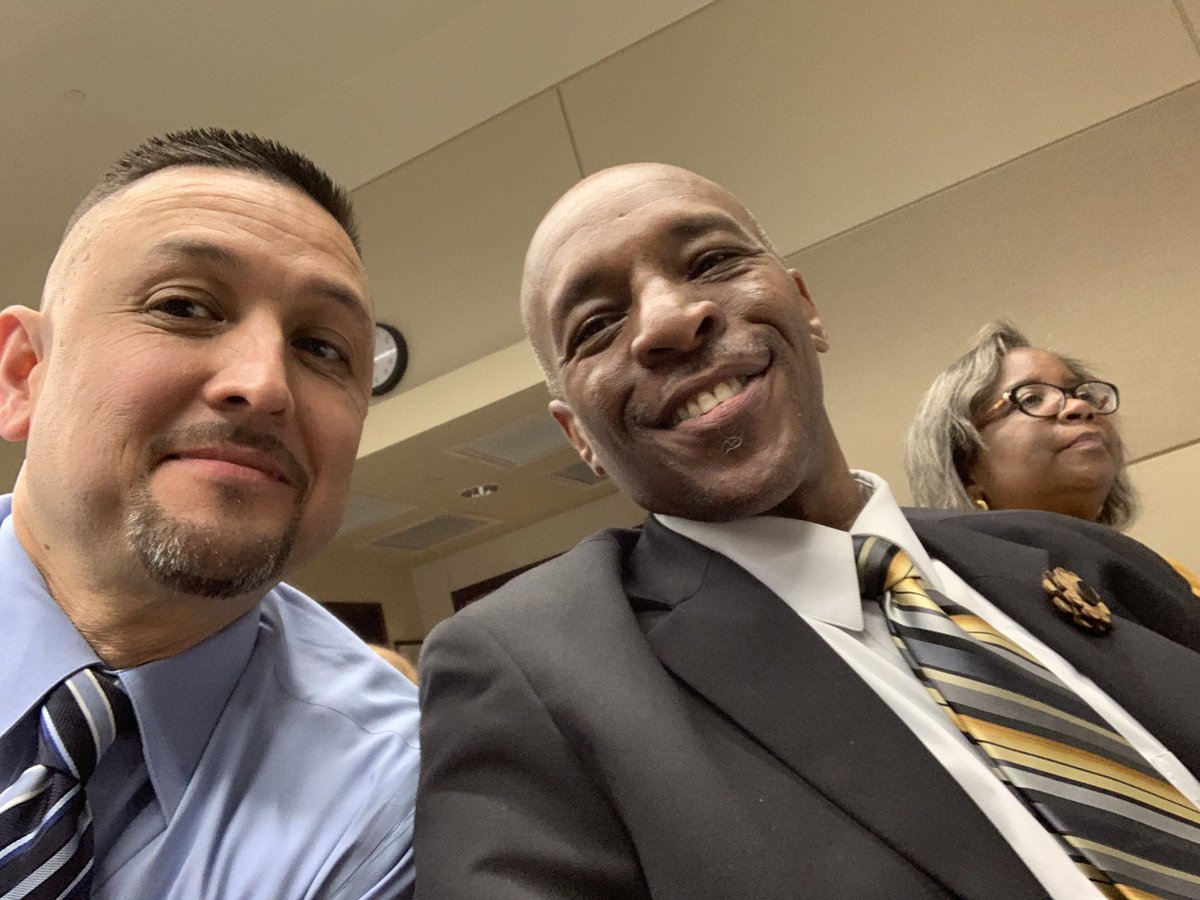 fabenavides's tweet image. Celebrating @SamHoustonHS Teacher of the Year 2019 - Mr. Billy Wilson @silkape160 #SamPride