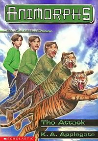 #Animorphs #TheAttackMorphing teenagers are pitted against battle aliens in intergalactic chess game between 2 omnipotent beings.Teens keep losing, but manage 2 implant memories into aliens & their hive mind absorbs love, which isn't what the evil being wanted at all at all