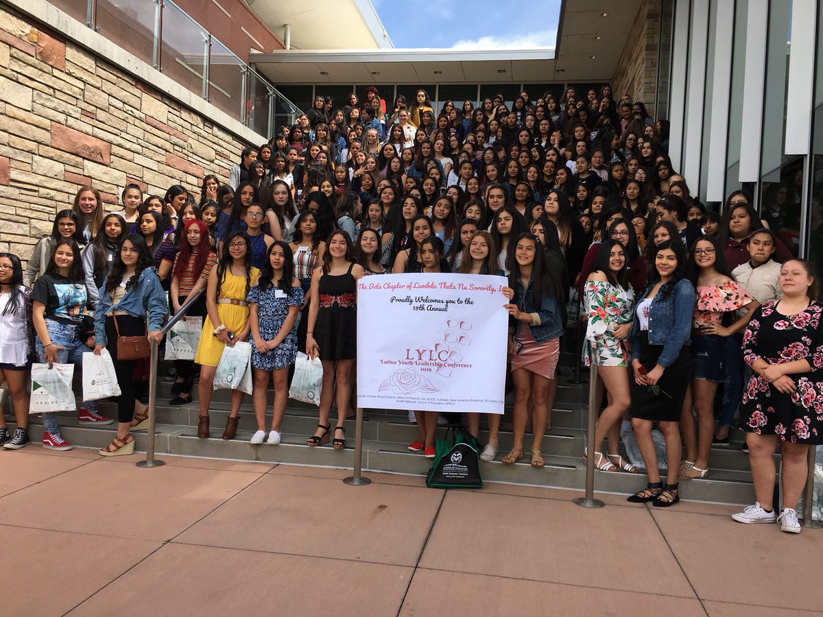 LcePsd's tweet photo. CSU’s Latina Youth Conference #futureleaders https://t.co/bWkH6WQZh6