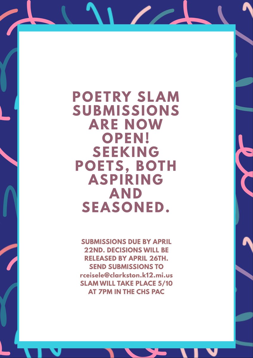 CHS Slam Poetry Club (@chsslampoetry) on Twitter photo 