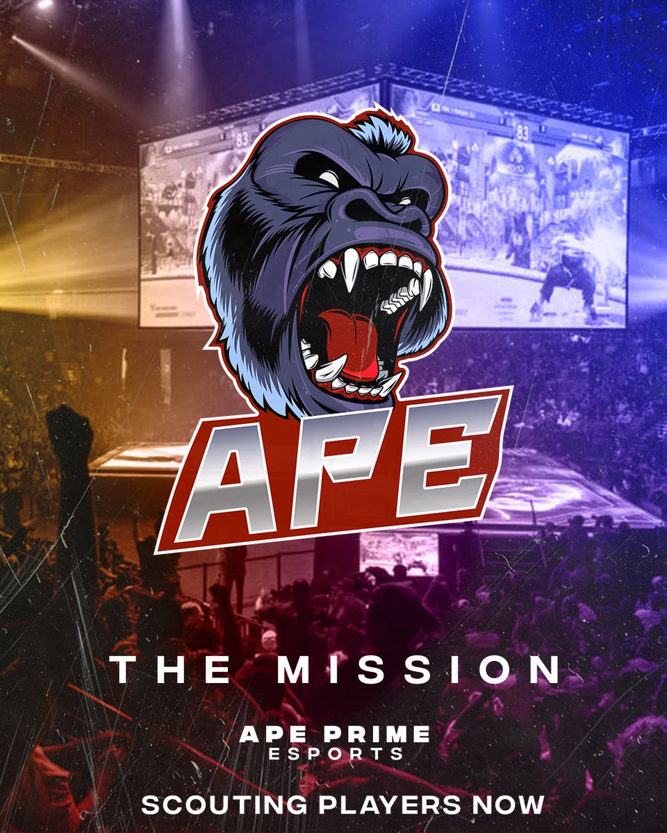 apeprimeESPORTS's tweet photo. Keep your head in the game
Keep your eye on the prize

Its not a matter of if, its a matter of when. https://t.co/ljfCqcedZQ