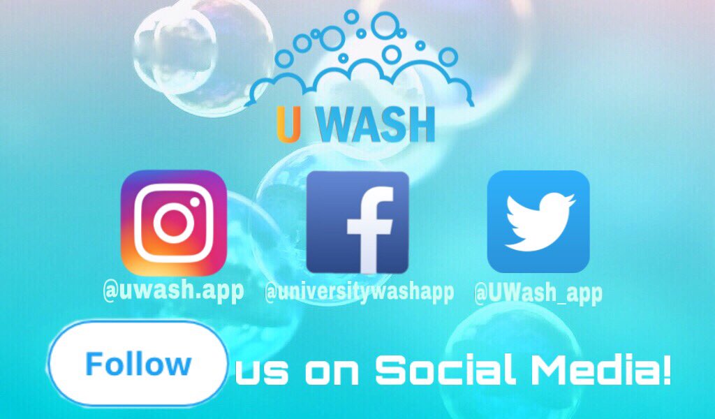 UWash_app's tweet photo. Want U-Wash to come to your college?... Well let your friends know on social media!  Spread the word on all platforms so that you can start to save time and make money on laundry!! 🗣
•
•
•
#uwash #app #uwashapp #business #startup #entrepreneurship #college #laundry #money https://t.co/kTc3r3R2n4