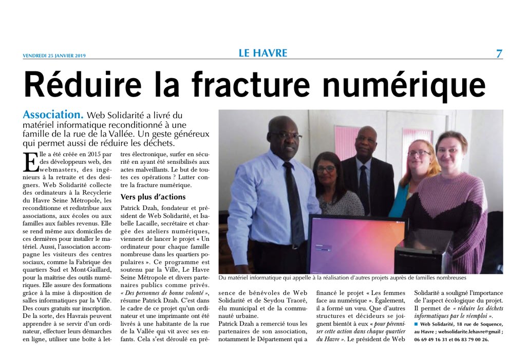 WebSolidarite's tweet photo. @FondationAfnic @Handicap_fr @apfhandicap @Edu_Num @_DINSIC @reseau_canope @petitsdeb @OpenGovFr @deciderensemble @RegardsCitoyens Nos actions au Havre du Premier Ministre! https://t.co/o5QiW77a98