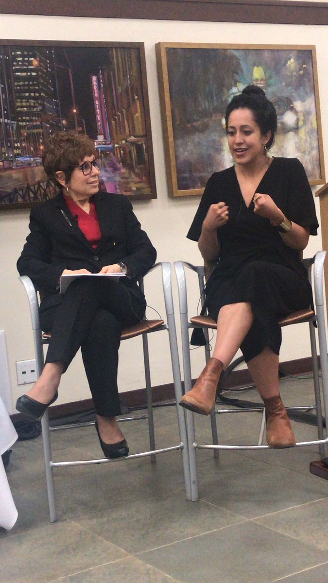 JoyceDubensky's tweet photo. @SeedsofPeace Director of Global Programming Kiran Thadhani defines “dialogue” as it relates to peacebuilding. #CourageousConversations #CombatingExtremism @TanenbaumCenter https://t.co/vHzmY15LX4