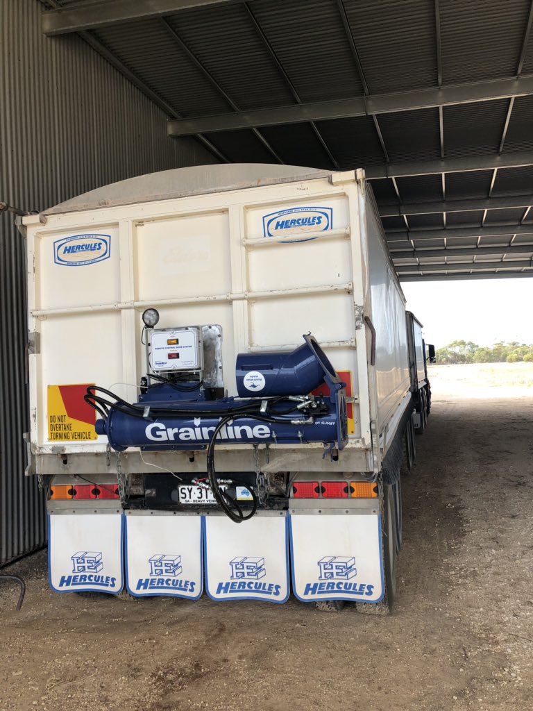 Should improve seeding efficiency, no more reversing up to hoppers! 🌱