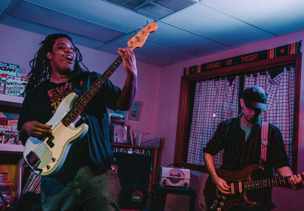 TreeNoLeaves's tweet photo. 3rd collection of stellar shots by Conor Schall from our Grounds For Thought show on April 5th. #treenoleaves #bandphotography #livemusic #psychedelicrock #groundsforthought #korg #saxophone #nordelectro #fenderbass #fenderstratocaster #funk #soul #jazz #jamband https://t.co/jWprlgN0aC