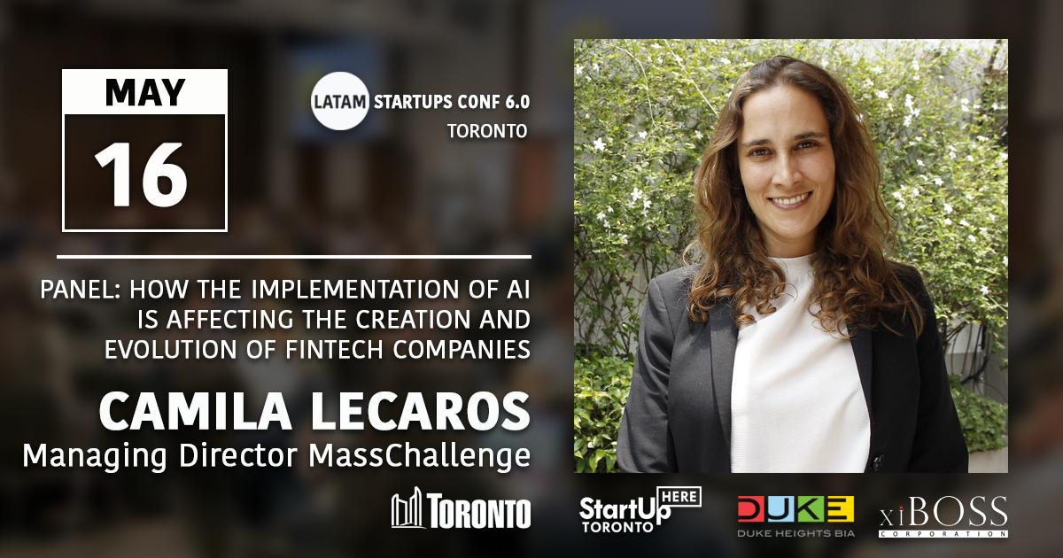 MassChallengeMX's tweet photo. #CommunityMCMX
The Application of #AI In New #Fintech Companies will be presented under a special break out session during the #LatAmStartups Conf 6.0 Attend this panel of experts, today we're highlighting @clecaros / @MassChallengeMX. Register here https://t.co/igmuUukc1h https://t.co/bBNO2cesuQ