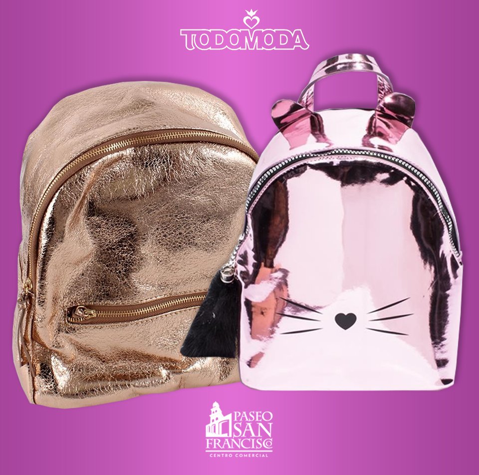 mochila cuadrada mujer