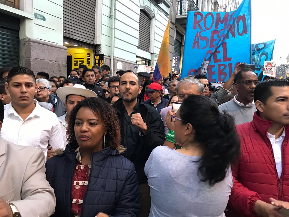 jotalloretv's tweet image. El pueblo ecuatoriano está cansado y dice BASTA. Miles de personas en las calles gritan ¡Fuera Lenín! en rechazo al desempleo, cansados de los despidos masivos, del aumento de la gasolina. Este gobierno está afectando a los sectores más vulnerables del país. #16ANiUnDerechoMenos