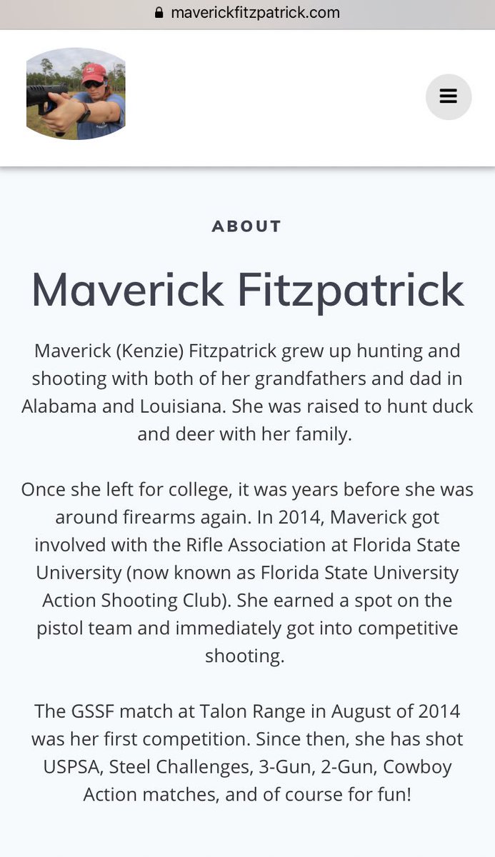 MavFitzpatrick's tweet photo. It’s finally live! I’ve been so excited for this to be real. 
I want to teach so many people how to safely handle and shoot #firearms. I want to bring more and more competition shooters to the sports. 
I mostly want to be a resource for others. #guns 
https://t.co/n5FbjKuZlM https://t.co/X0t60AWnyV