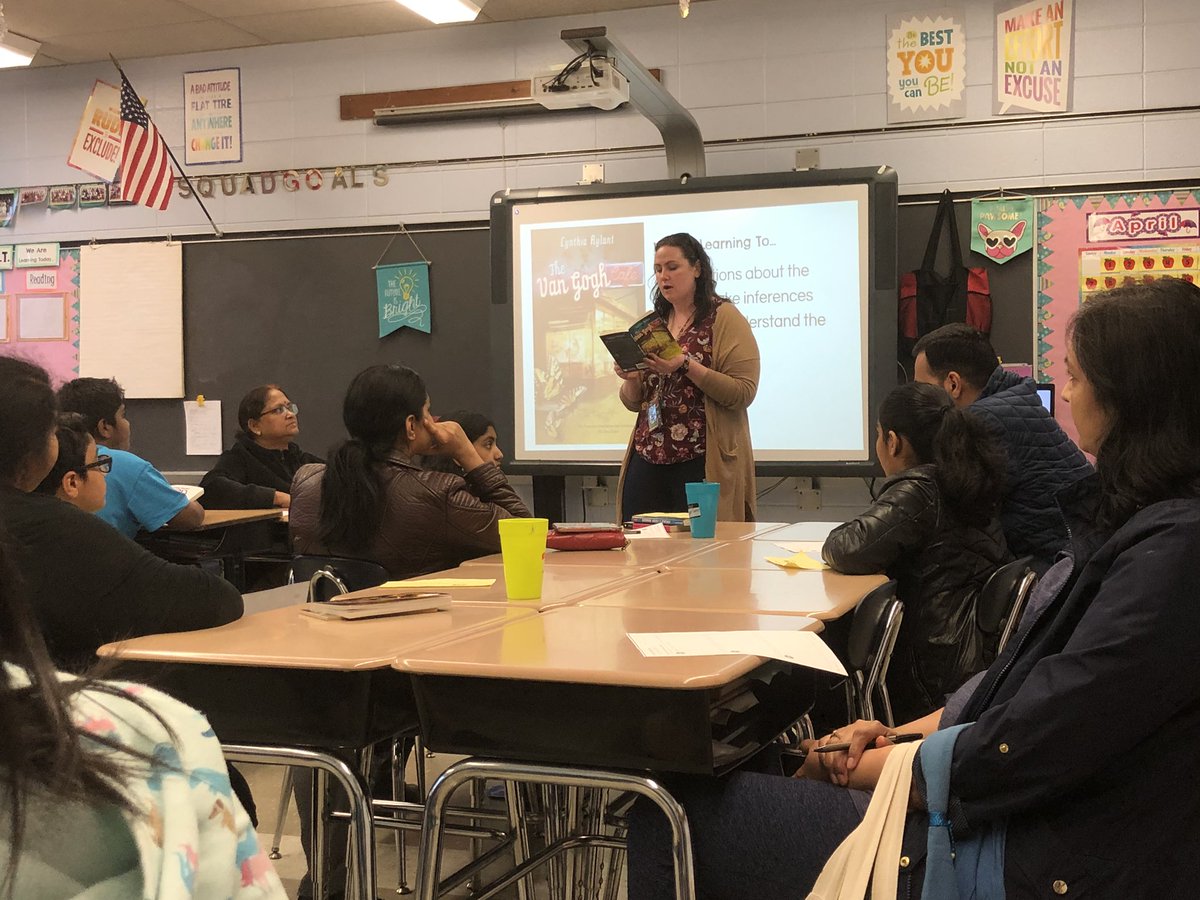 JMI families love reading and it shows!!! Thanks to our teachers and our awesome Reading Specialist Mrs. Hong who hosted an incredible Family Reading Night! 💚 <a href="/BarbCoscarelli/">Barbara Coscarelli</a> <a href="/MrsMegBenson/">Megan Benson</a> <a href="/Miss_Hunter5th/">Tracey Hunter Cinelli</a> <a href="/MsBenisclass/">Ms. Beni</a>