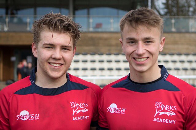 Stockportmandj's tweet photo. Well done Stockport U16’s players Bradley Boyd and Sam Worthington who are part of the Sale Sharks Academy Squad at this weeks Wellington Festival where 420 of the best players from the 14 Premiership Academies will come together for a week long tournament at Wellington College https://t.co/z3sV2aA7T5