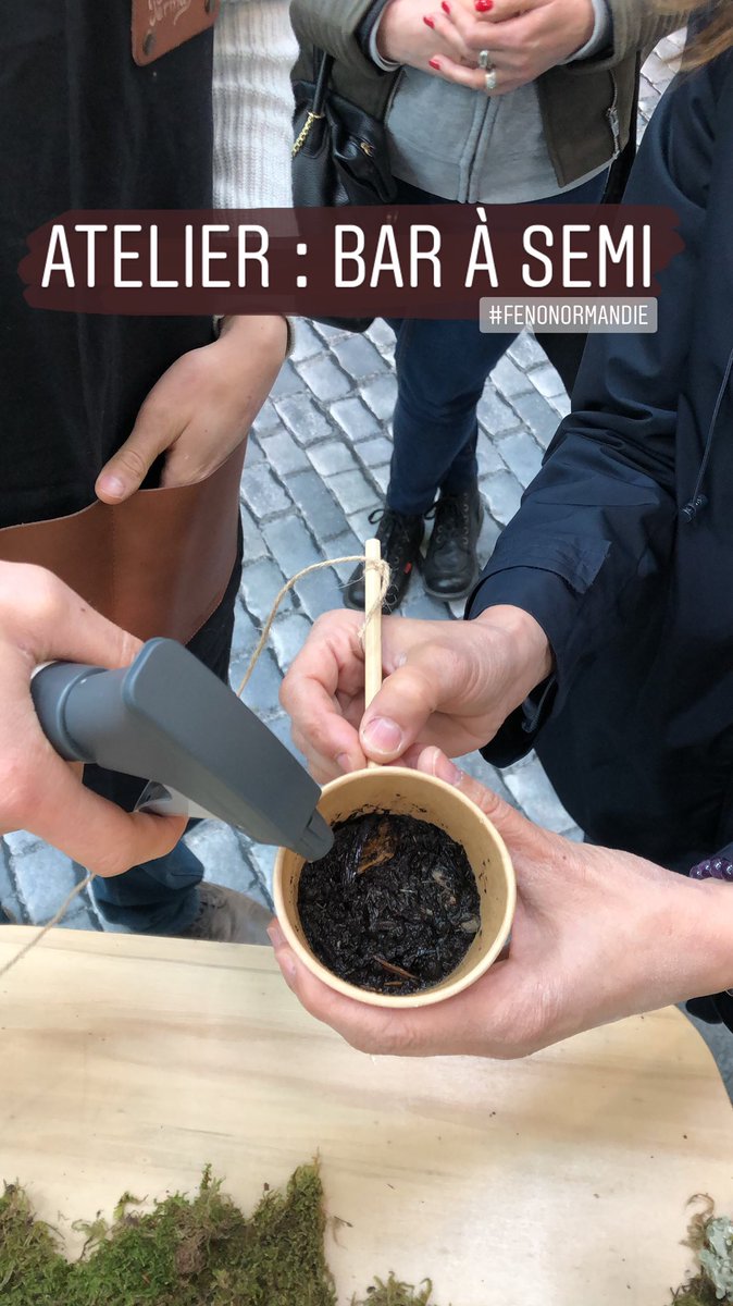 Nouvelle animation by <a href="/PermaJuice/">PermaJuice</a> : le bar à semis #animation #barasemis #EconomieCirculaire #ecologie #dd #environment #Permaculture 🤩🌱😊🙌🏼🌳🙂