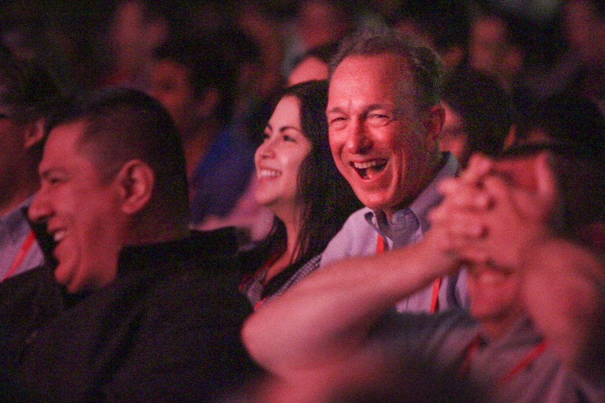 TheAIConf's tweet photo. Join us for food and drink while enjoying a fun, high-energy evening of speed talks with @ignitenyc at #TheAIConf in the Mercury Ballroom at 5:15pm. https://t.co/mJ4oVtzsvu https://t.co/cowLtBd3iK