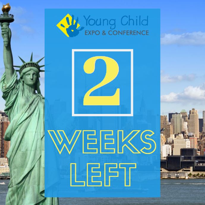 YoungChildExpo's tweet photo. 2 WEEKS LEFT UNTIL: The 16th Annual Young Child Expo &amp; Conference! - https://t.co/nKhpkG8LUp https://t.co/uzEf30ZsN2