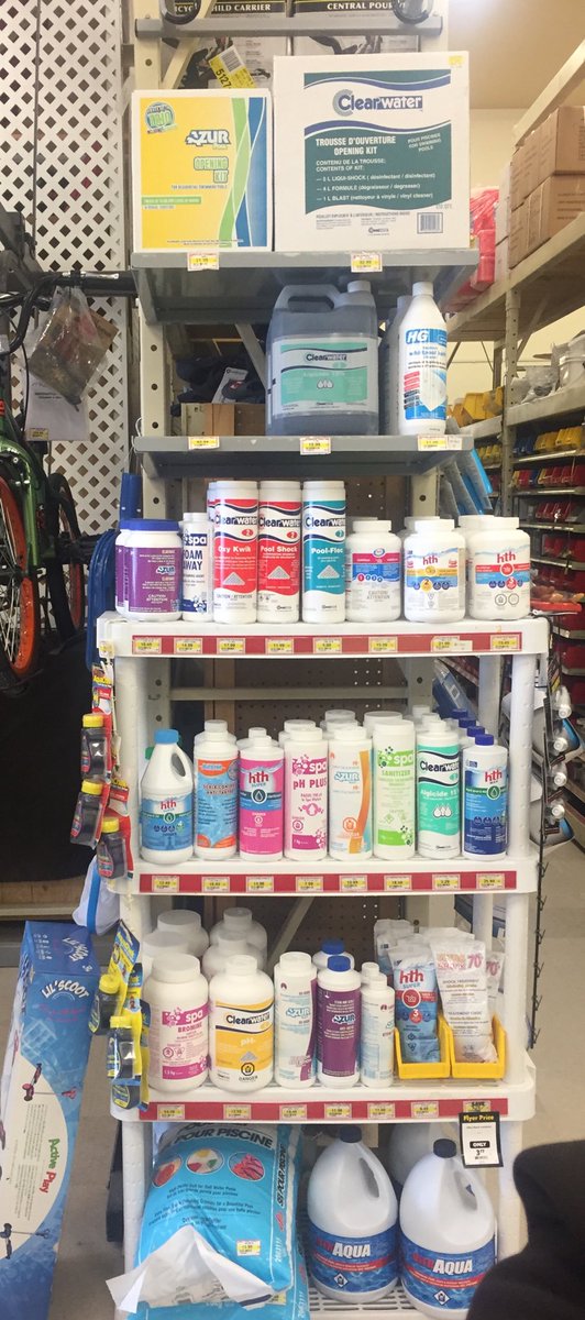 ArborgHHBC's tweet photo. For all you eternal optimists believing warm weather is on its way, and swimming pool and hot tub owners, we have a large variety of water treatment solutions #swimmingpool https://t.co/yq9ArmFKgl