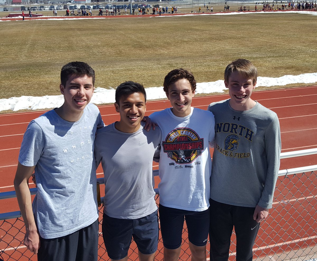 FNHBoysXC's tweet photo. Congrats to our 4x800 for their state qualifying time of 8:04.91!  

Sam Harmon, Mason Bjorlie, Caleb Yokom, and Alex Luz.

#NorthDistance #SpartanPride https://t.co/HEgYlAxNAL