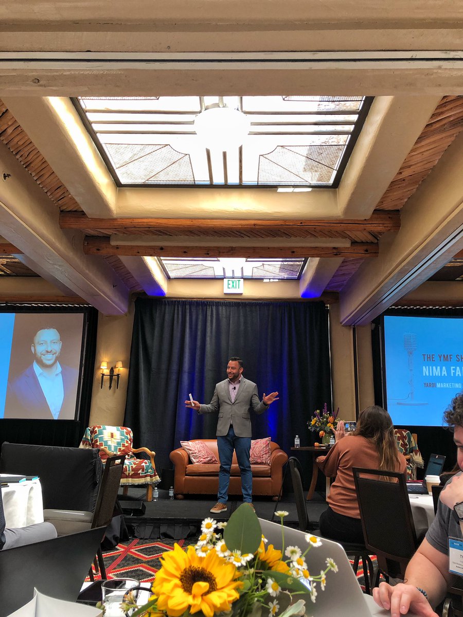 ssorrells1's tweet photo. #dadjoke game is strong with this one! 💪🏼😂 #YardiMktgForum https://t.co/eZJZzwRmov