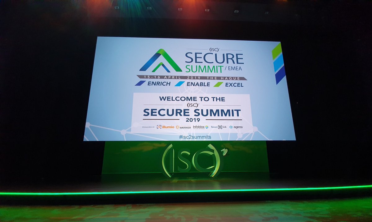 isc2londonchapt's tweet photo. Fantastic few days at the #isc2summits EMEA in The Hague. Great to catch @isc2londonchapt members there and to make some new friends! 

Watch out for a write up in the next newsletter.  

Now to get some much needed rest... 

#infosec @ISC2 #cybersecurity https://t.co/vBPxoUEkjR