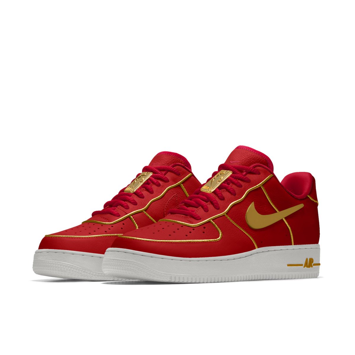 air force 1 dubrae gold