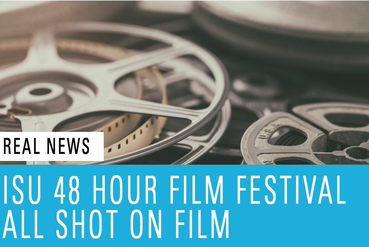 SitySauce's tweet photo. Update:
ISU 48 Hour Film Festival All Shot On Film.

Full Story: https://t.co/s5R5dbOrkz https://t.co/OXQMr9UiBp